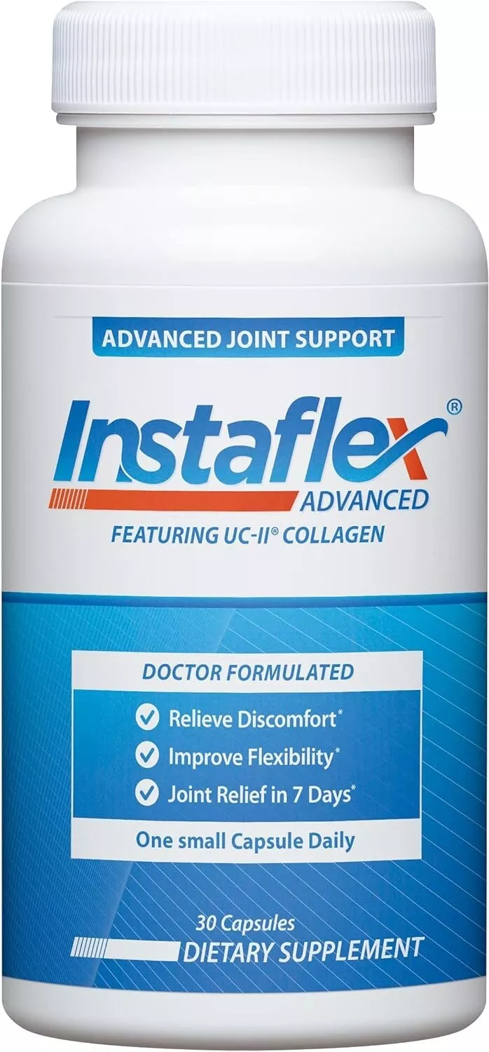 Instaflex Advanced Joint Relief Supplement Turmeric- 30 Count Fast Free Shipping