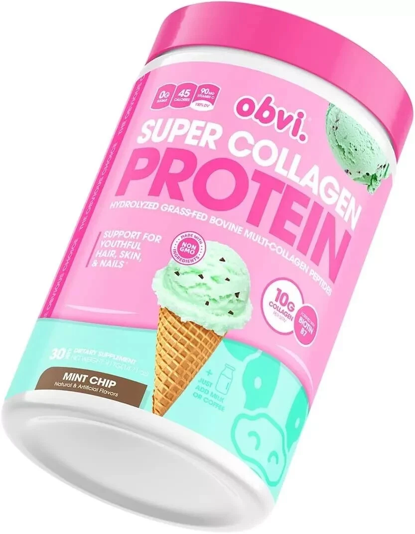 OBVI SUPER COLLAGEN PROTEIN Keto Powder 30 Serving – SKIN, HAIR, NAILS – SELECT